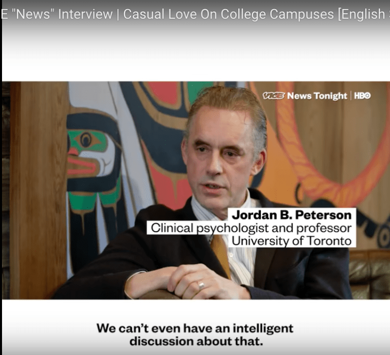 Jordan Peterson And Vice On College Rape Culture