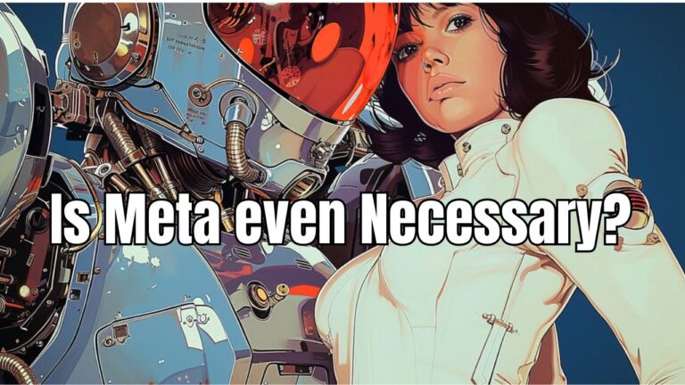 A man in a mech suit with a hot girl. Sci fi art.